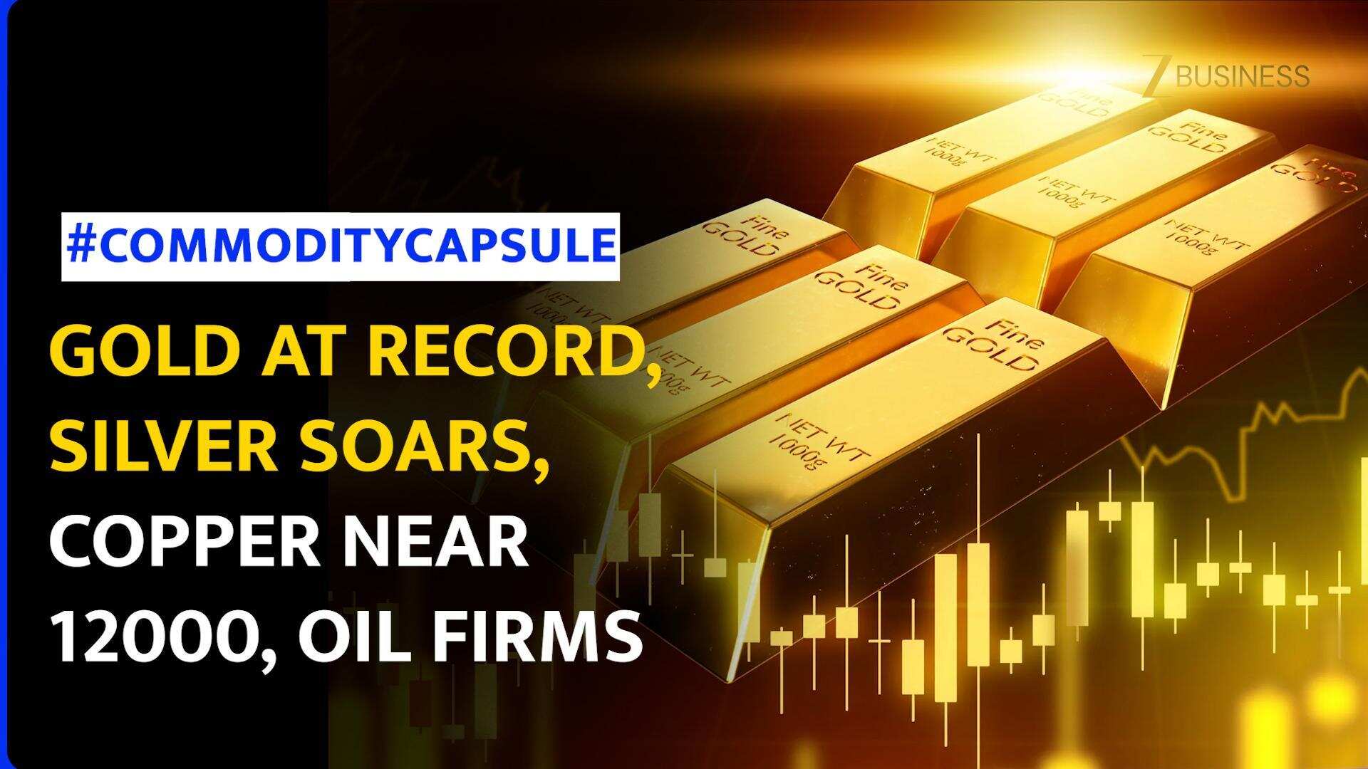 Gold Hits Record, Silver and Copper Surge on Fed Cut Hopes