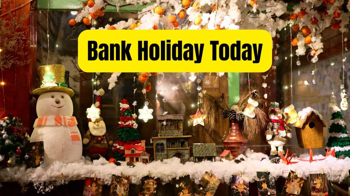 Bank Holiday Today: Are banks open or closed on Christmas, December 25?