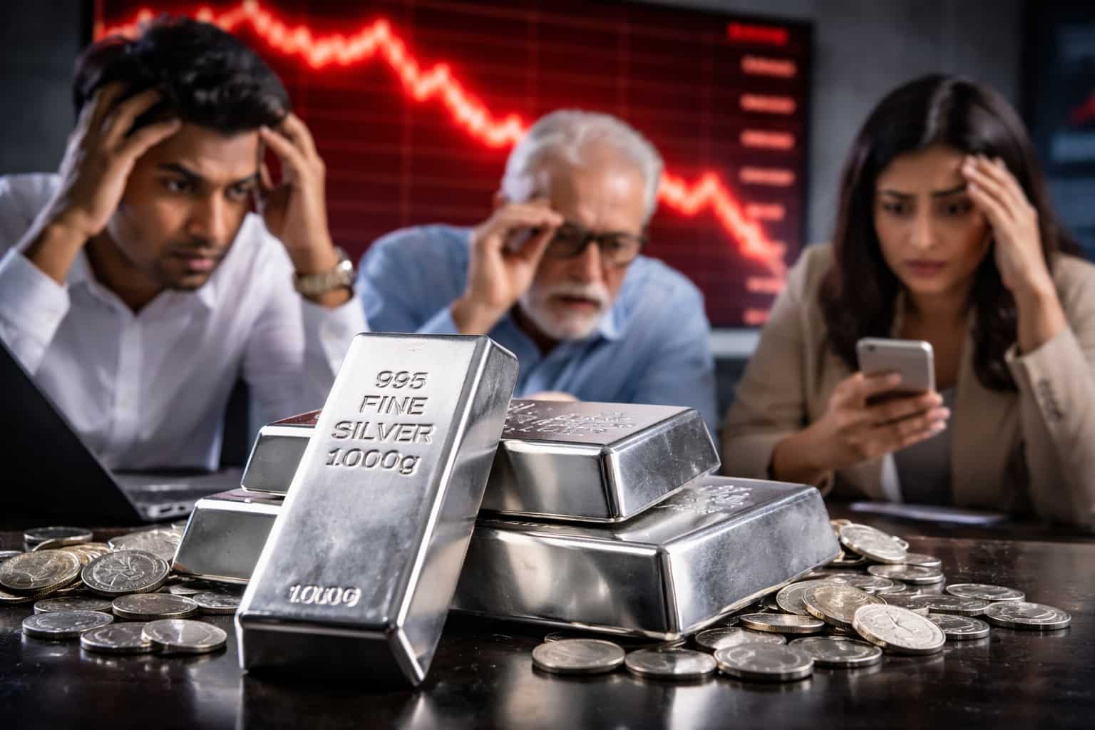 Silver Price Today: White metal drops sharply — Should investors buy, hold or book profits? | Anil Singhvi explains