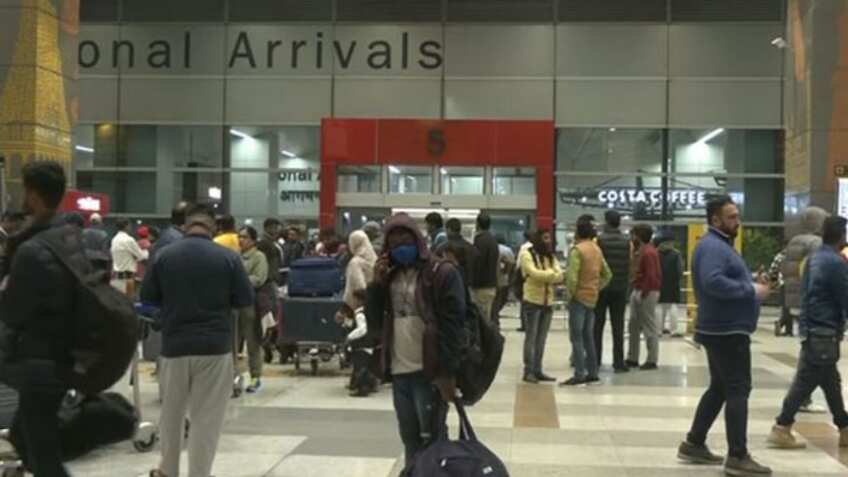 Heavy fog causes cancellations; delays at Delhi Airport
