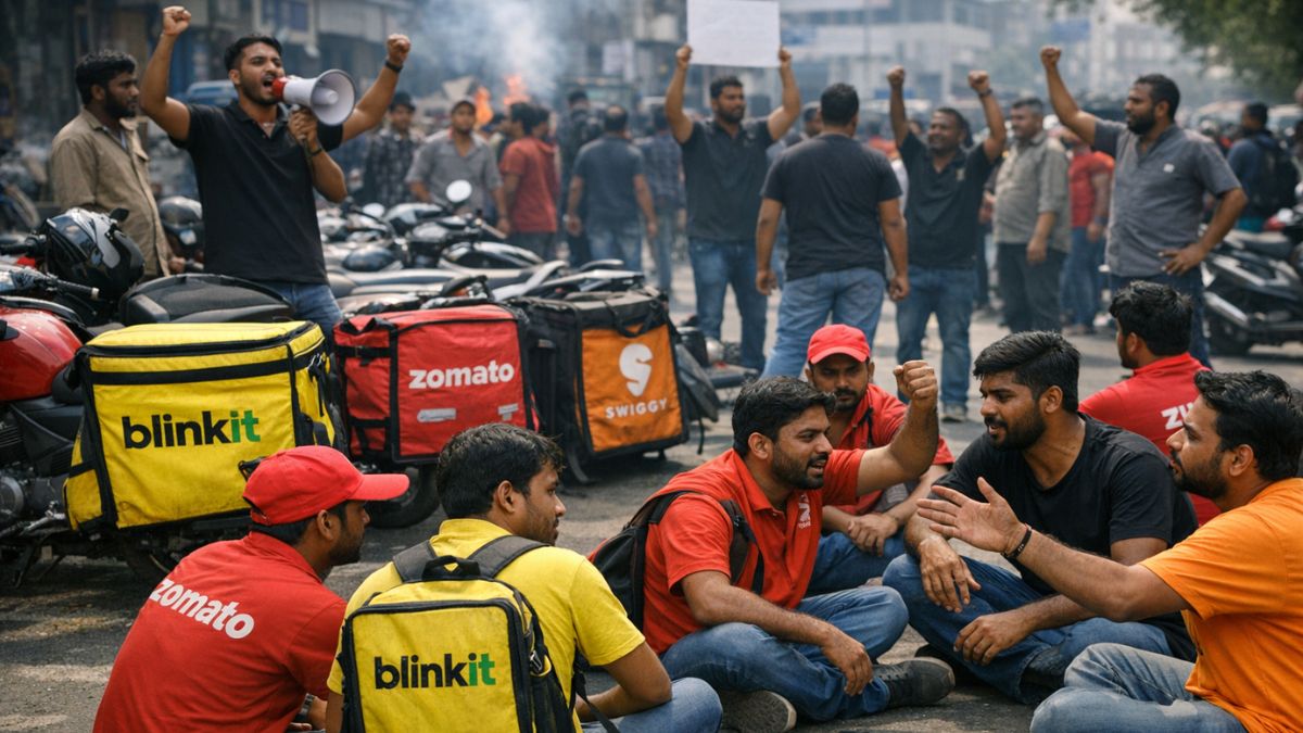 Explainer: Why Zomato, Swiggy and other food delivery workers went on strike