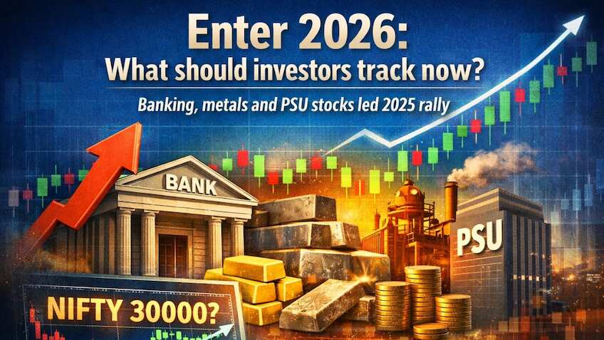 Enter 2026: What should investors track now? Banking, metals and PSU stocks led 2025 rally