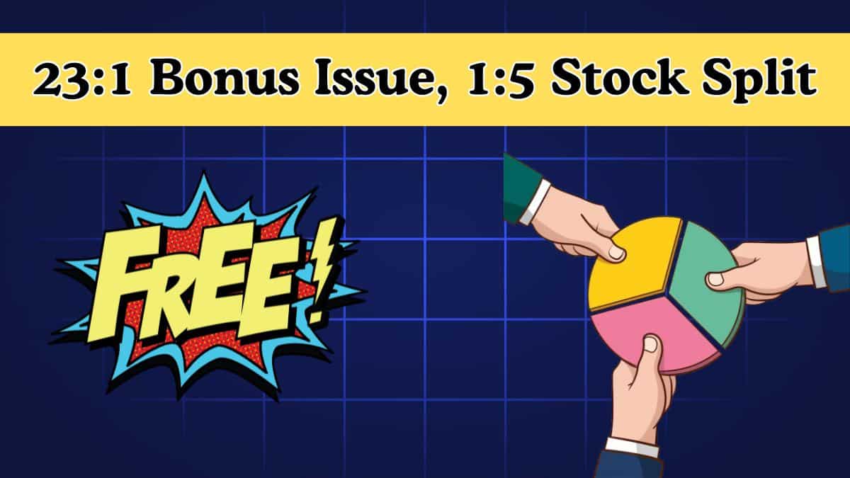 23:1 Bonus Issue, 1:5 Stock Split: 4 Stocks to turn ex-date on Jan 2