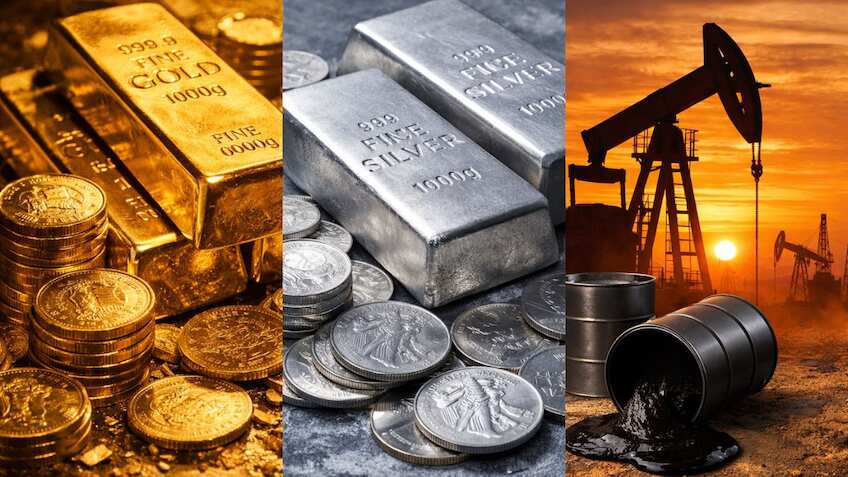 Gold, Silver, Crude Oil Price Outlook 2026: Rally over or just paused? Anil Singhvi explains