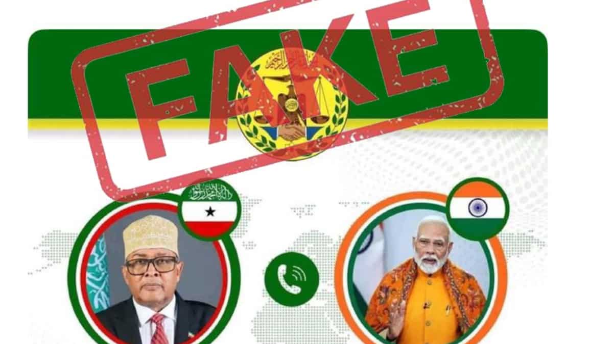 ‘Fake news alert’: MEA FactCheck debunks claims of Somaliland talks with PM Modi