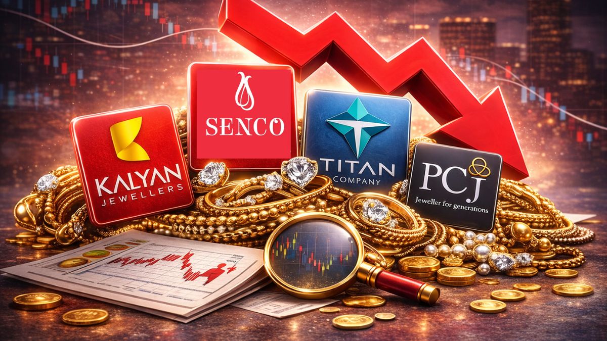 Jewellery Stocks: Senco Gold, PC Jeweller, Kalyan, Titan share prices fall — Should investors worry?