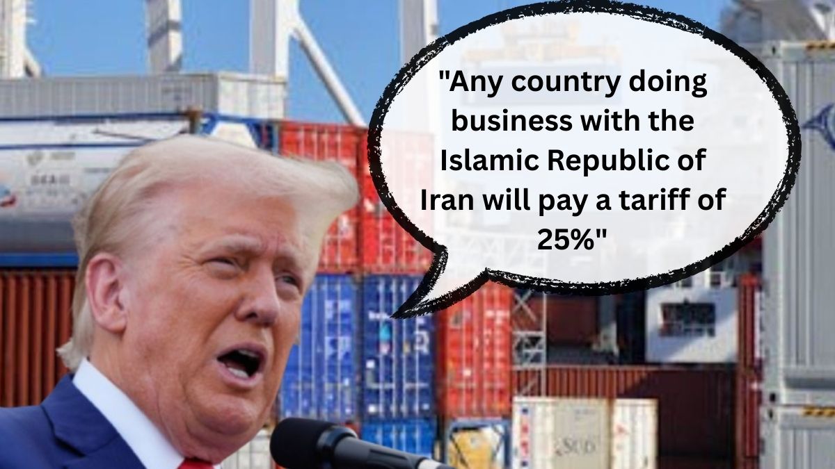 India's $1.7 billion Iran trade at risk? Decoding Trump's 25% tariff threat for Indian traders