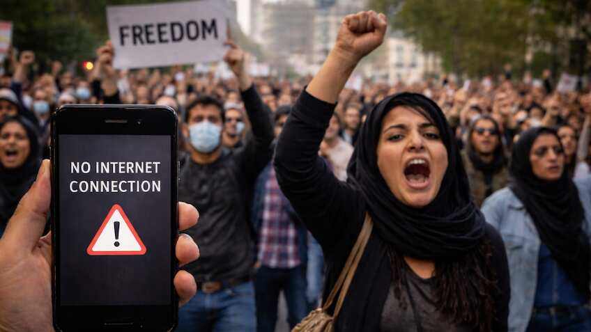 Protests rage across Iran as authorities maintain nationwide internet blackout