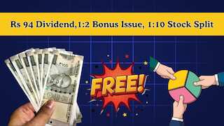 Rs 94 Dividend,1:2 Bonus Issue, 1:10 Stock Split: 4 Stocks to turn ex-date on Jan 16