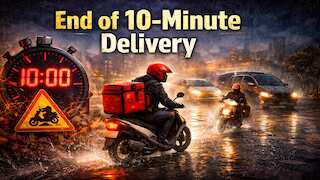 End of 10-minute delivery? Centre steps in as safety concerns grow for gig workers