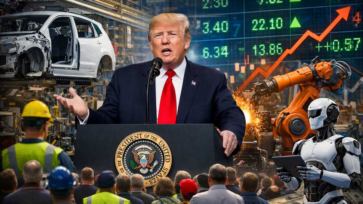 Trump declares US economy ‘rocketing’ as factories run 24/7