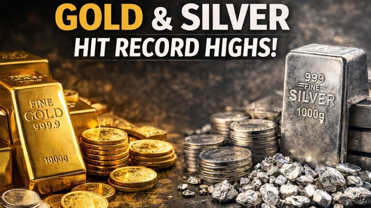 Silver and Gold Hit Record Highs: Are precious metals headed for a crash after their sharp rally? See what experts say