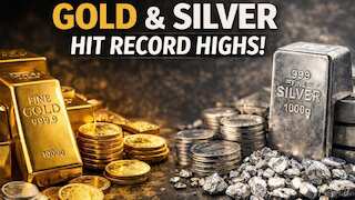 Silver and gold hit record highs: Are precious metals headed for a crash after their sharp rally? See what experts say
