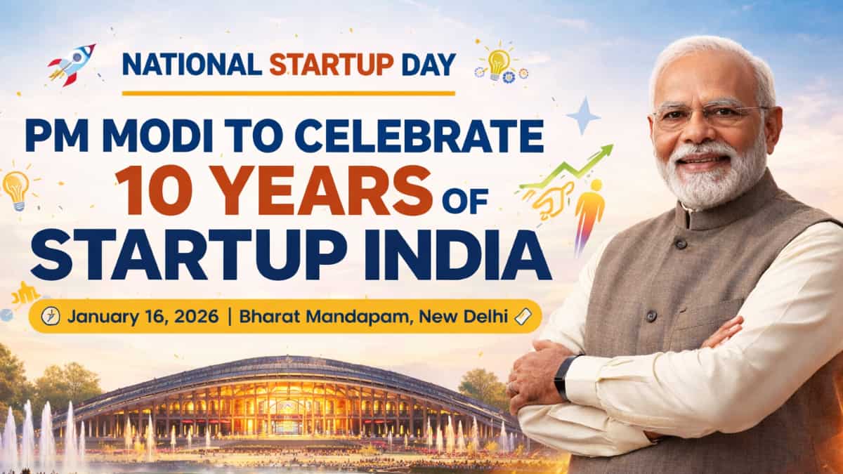 Startup India Turns 10: PM Modi to hold talks with entrepreneurs and innovators from India’s startup sector