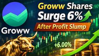 Groww share price jumps 6% despite Q3 profit drop; What should investors do?