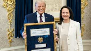 Medal can change owners, but the title cannot: Nobel Committee as Machado 'presents' her peace prize to Trump