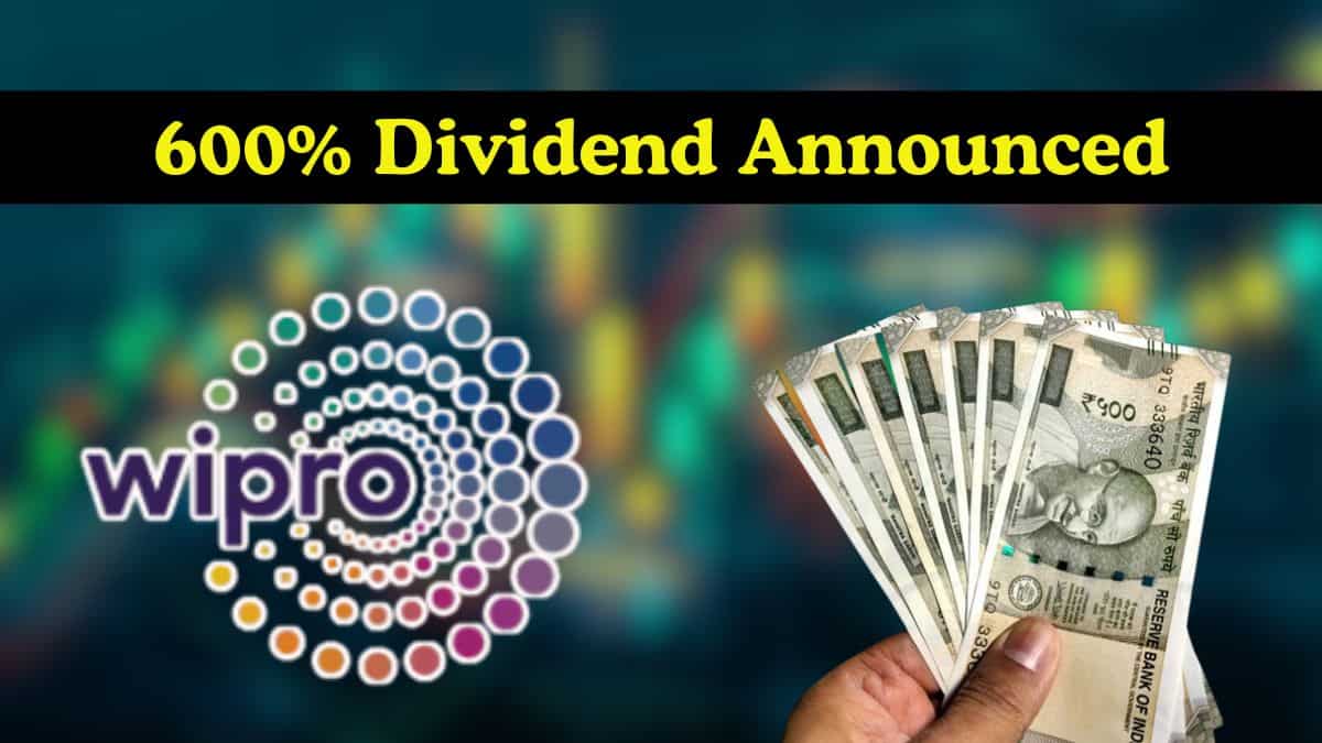 600% Interim Dividend: Wipro announces cash reward for shareholders; Check record date, payment date
