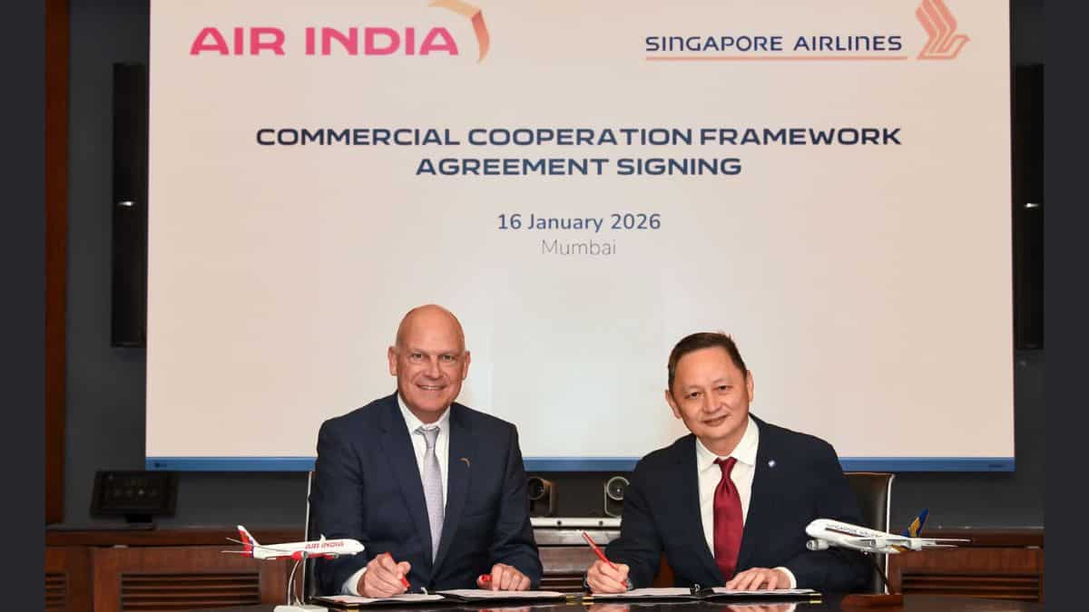 Air India, Singapore Airlines ink framework pact to expand cooperation