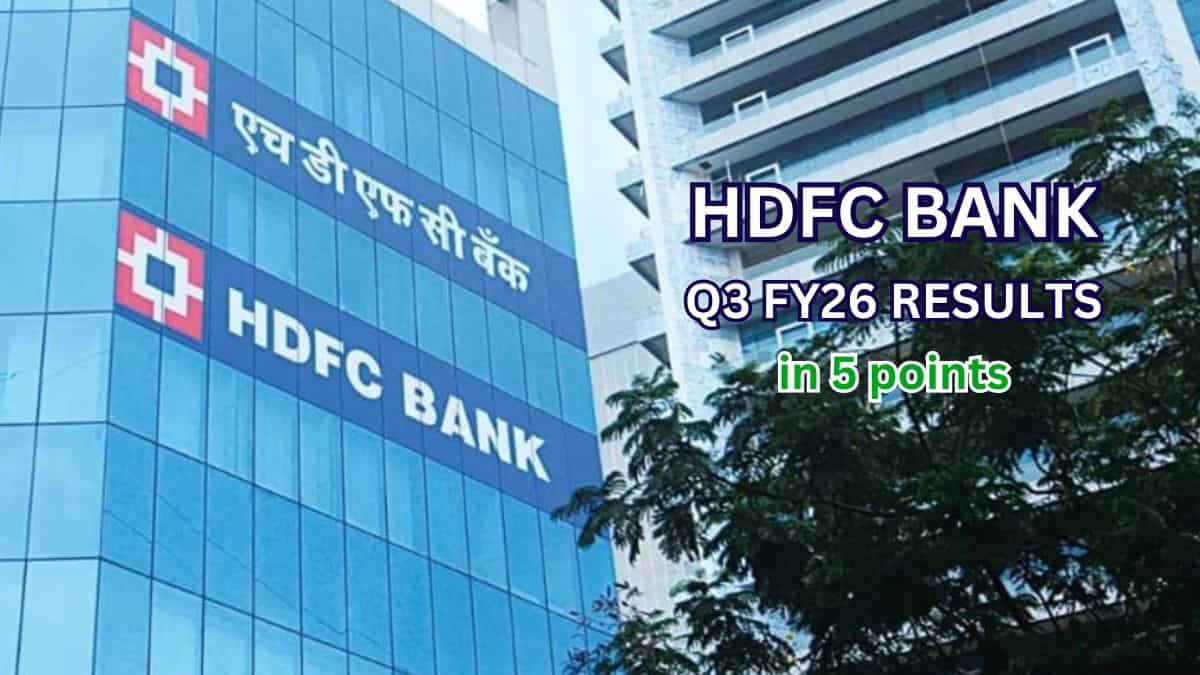 HDFC Bank Q3 FY26 Results: From almost in line PAT to steady asset quality, 5 things investors should know