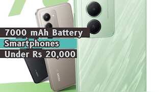 5 smartphones under Rs 20,000 with 7000mAh battery