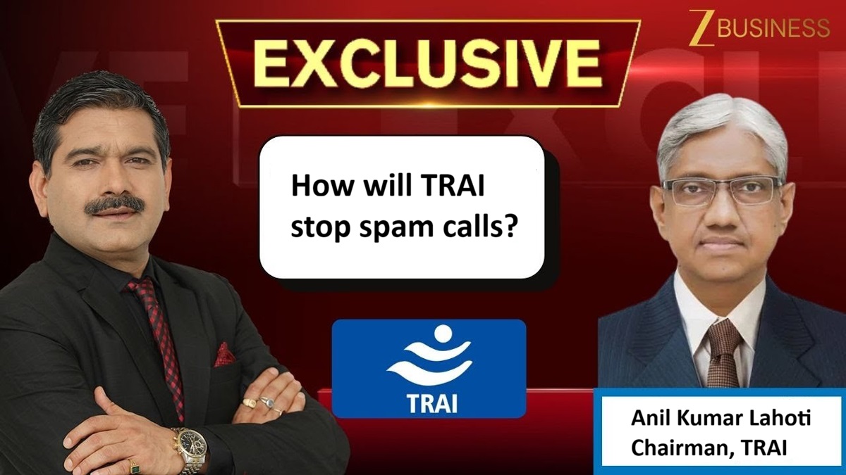 TRAI chairman Anil Kumar Lahoti in conversation with Anil Singhvi on spam, connectivity, AI, 6G