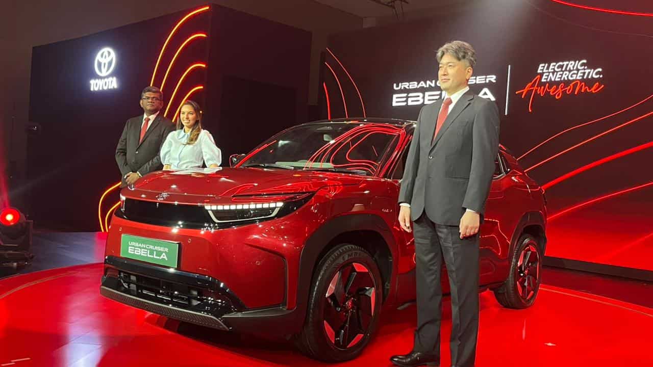 Toyota enters India’s EV market with Urban Cruiser Ebella, claims 543km range