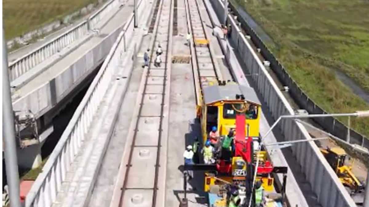 Make in India Boost: Mumbai-Ahmedabad Bullet Train infrastructure advances rapidly