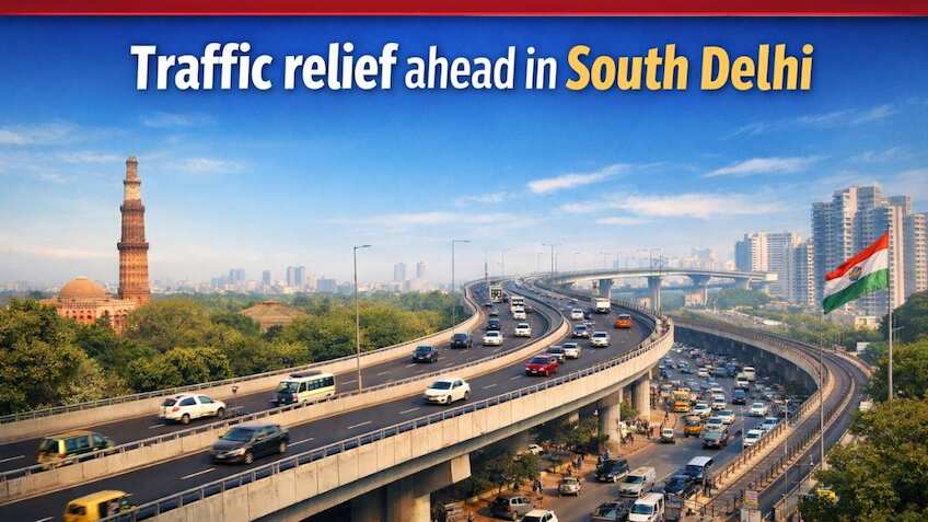 Big Push for South Delhi Infra: Rs 1,400-crore six-lane elevated road approved; key details inside