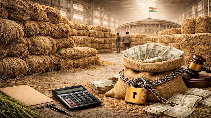 Govt cuts raw jute stock limits as prices rise above MSP, traders and mills face stricter norms