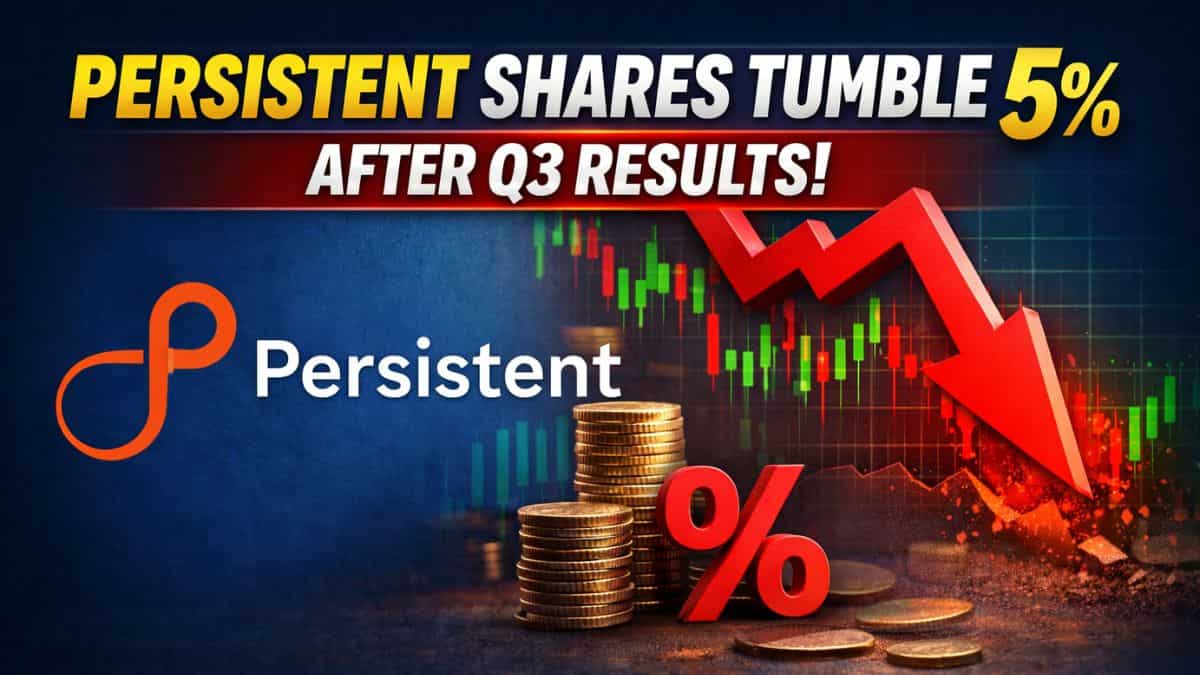 Persistent Systems share price tumbles 5% after Q3 results; what should investors do?
