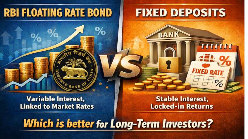 Fixed Deposits vs RBI Floating Rate Bond: Which is better for long-term investment?
