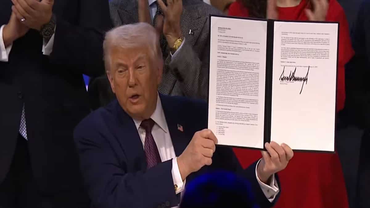 Trump launches ‘Board of Peace’ at Davos, calls it a reset for global diplomacy