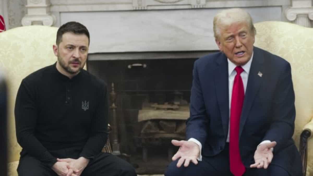 Trump meets Zelenskyy in Davos, says Ukraine war 'has to end'