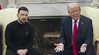 Trump meets Zelenskyy in Davos, says Ukraine war 'has to end'