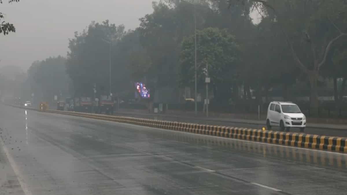 Delhi rain, strong winds bring back winter chill as air quality slips to 'poor'