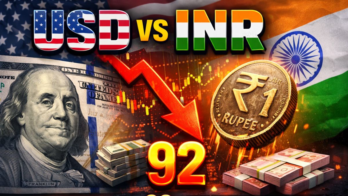 USD vs INR: Rupee breaches 92 against US dollar, Key reasons behind the fall