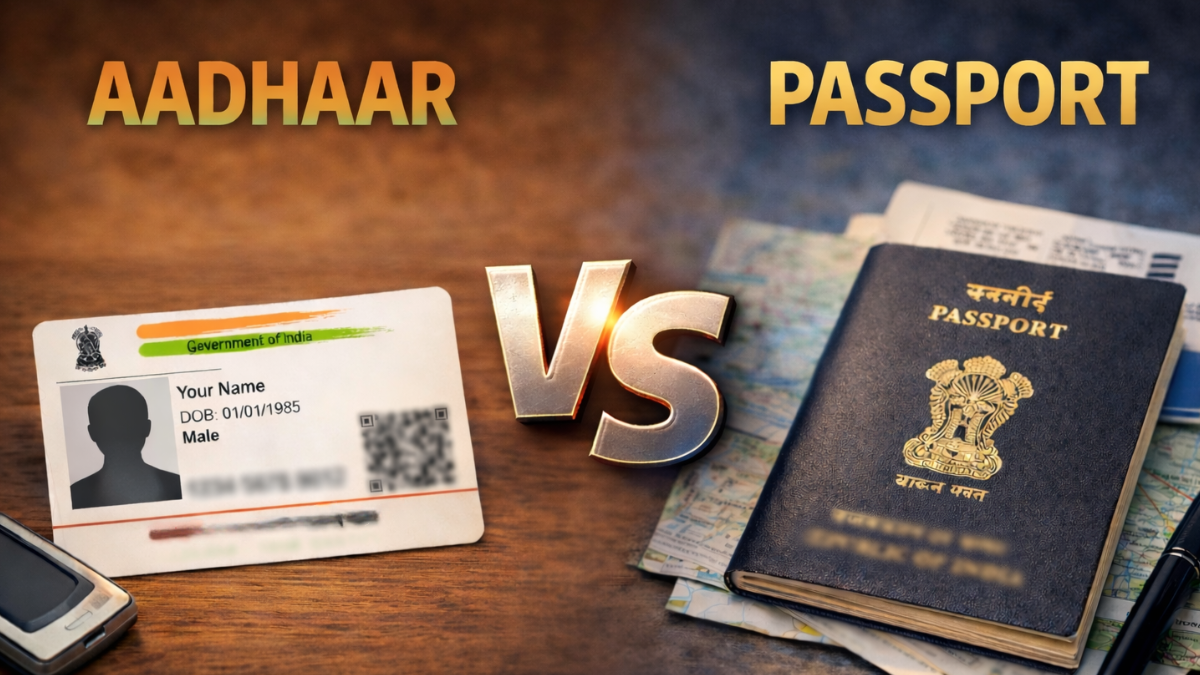 Aadhaar vs Passport: 12 key differences that set 12-digit ID apart from citizenship-bearing booklet