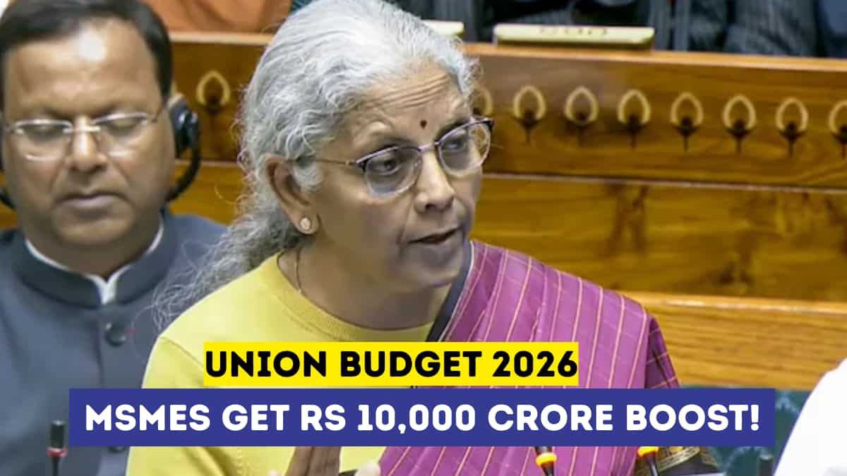Union Budget 2026: FM Sitharaman unveils Rs 10,000 crore MSME growth fund to boost champion enterprises