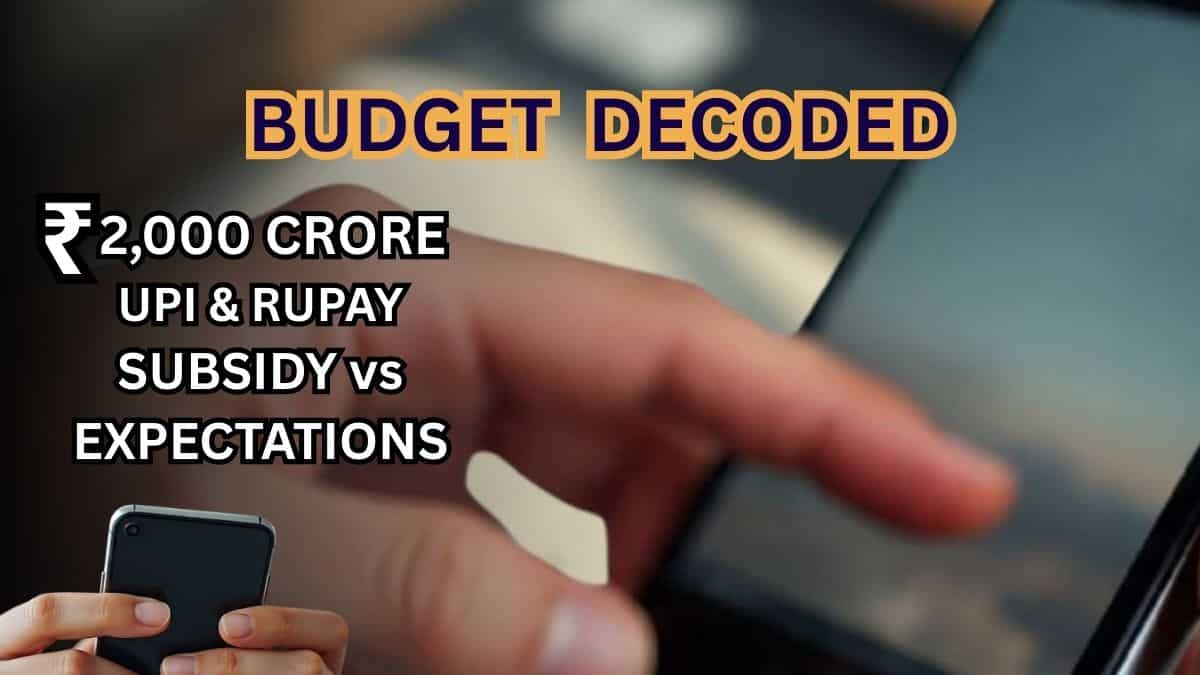 Rs 2,000-crore UPI subsidy offers policy support, but no permanent fix? 4 challenges for digital payment apps 