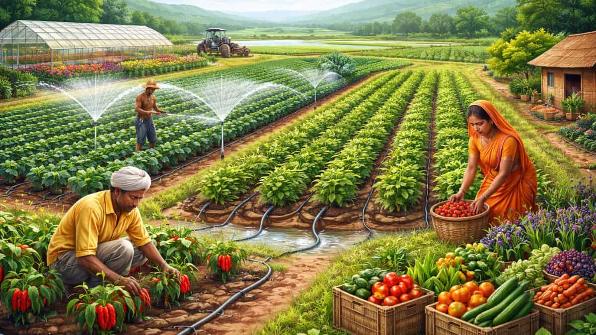 Support for High Value Agriculture and Pradhan Mantri Krishi Sinchai Yojna