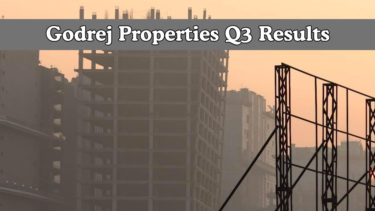 Godrej Properties Q3 Results: 20% jump in PAT despite 17% fall in revenue