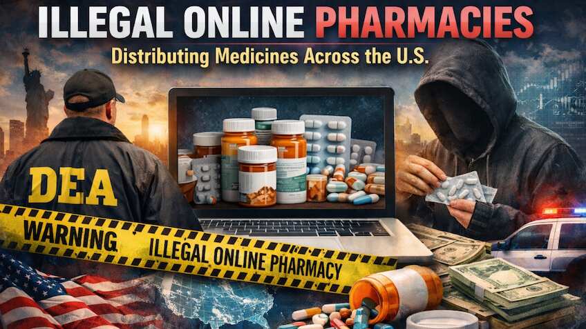 Illegal online pharmacies exposed in India–US Drug trafficking crackdown; four arrested already 