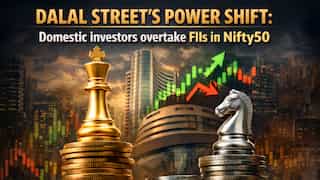 Dalal Street’s Power Shift: Domestic investors overtake FIIs in Nifty50