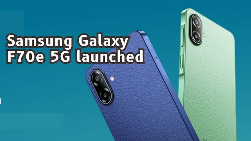 Samsung Galaxy F70e 5G launched in India with 120Hz display, 6000mAh battery