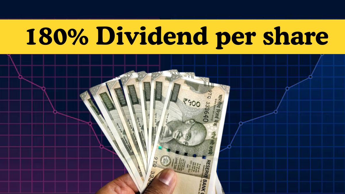 180% Dividend per share: Equipment maker announces cash reward for shareholders; record date fixed
