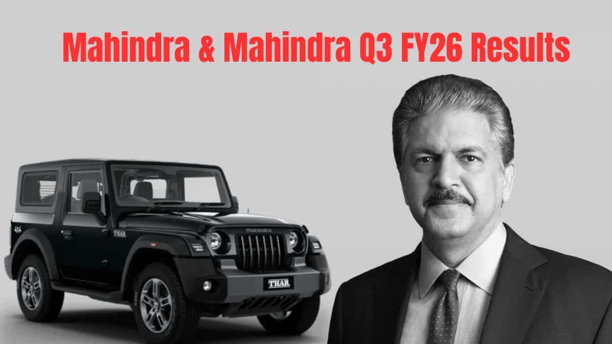Mahindra & Mahindra Q3 FY26 Results: Anand Mahindra-led M&M PAT rises 33% to Rs 3,931 crore, Revenue up 26%
