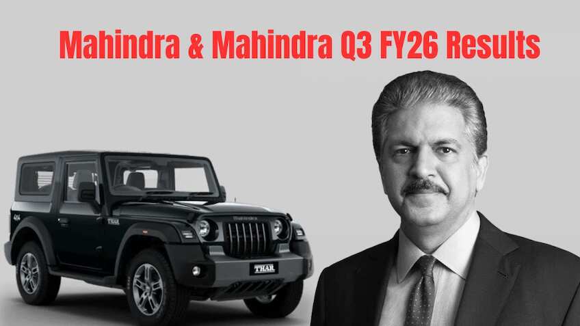 Mahindra & Mahindra Q3 FY26 Results: Anand Mahindra-led M&M PAT rises 33% to Rs 3,931 crore, Revenue up 26%