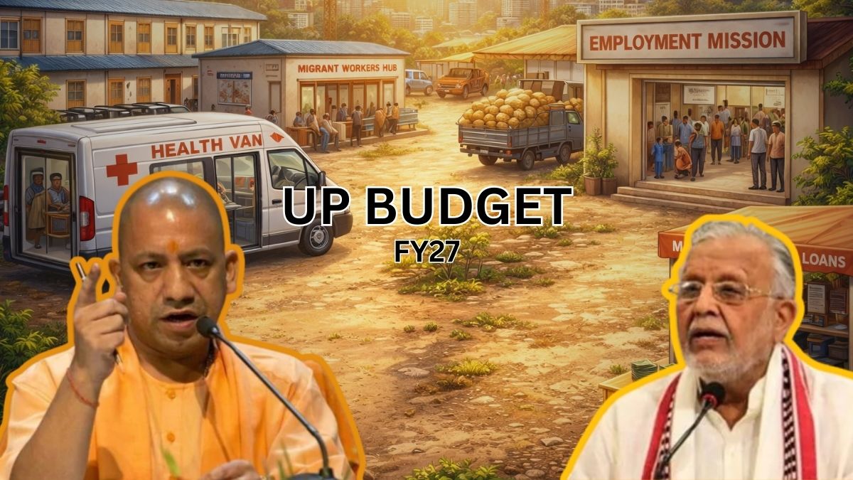 Worker takes centre stage in Yogi's mega Rs 9.13 lakh-crore plan—Migrant hubs, health vans, agri-export push in focus