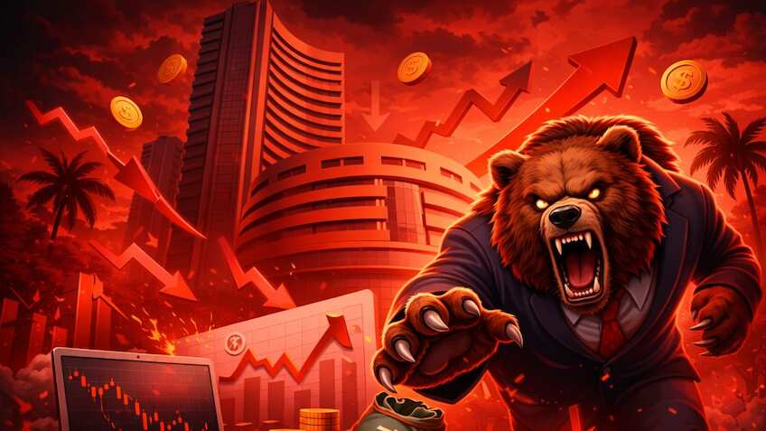 Closing Bell: Sensex falls 558 points, Nifty 50 below 25,900 - Anil Singhvi cites reasons for market decline