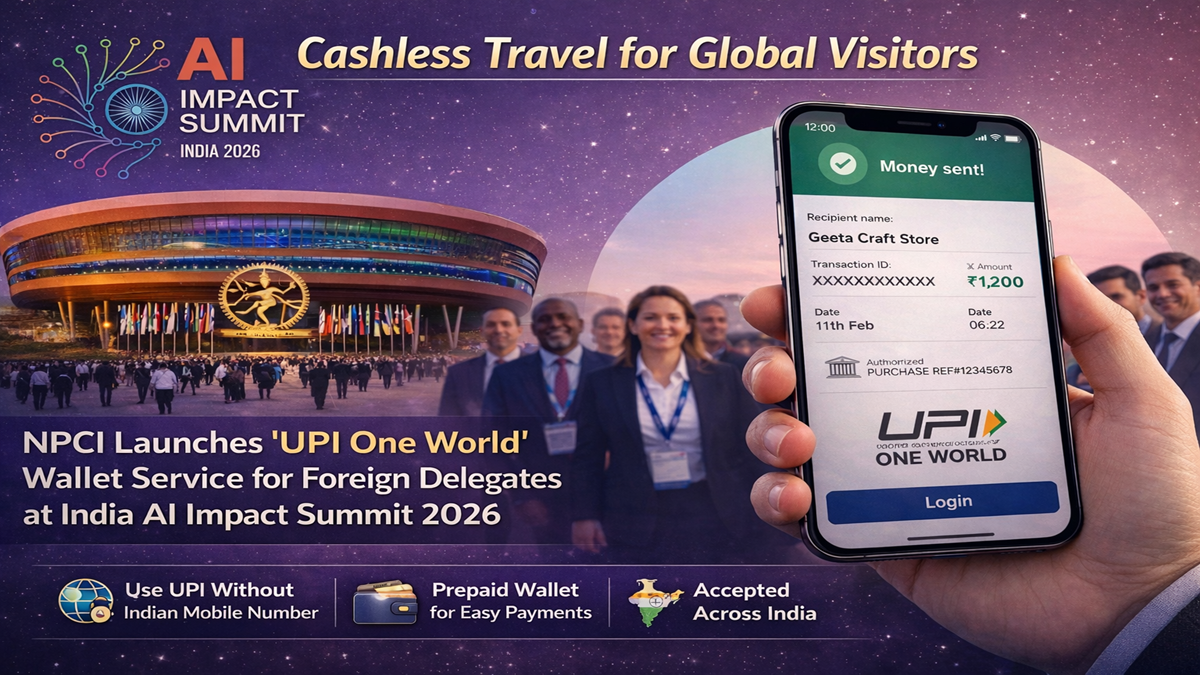 AI Summit 2026: Foreign visitors can use UPI in India via ‘UPI One World’ wallet—Rules, limits, refunds explained